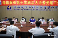 海建股份召開創(chuàng)建黨建工作示范點(diǎn)及“我為加快推進(jìn)海南自由貿(mào)易港建設(shè)作貢獻(xiàn)”動(dòng)員大會(huì)
